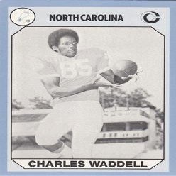 Sports Memorabilia Charles Waddell Football Card (North Carolina) 1990 Collegiate Collection No.180