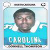 Sports Memorabilia Donnell Thompson Football Card (North Carolina) 1990 Collegiate Collection No.21 view 1