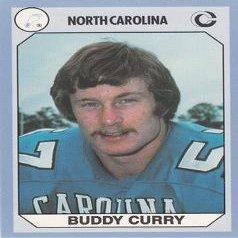 Autograph Warehouse Buddy Curry Football Card (North Carolina) 1990 Collegiate Collection No.49