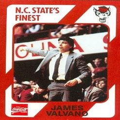 Autograph Warehouse Coach James Jim Valvano Basketball Card (N.C. North Carolina State) 1989 Collegiate Collection No.193