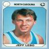 Autograph Warehouse Jeff Lebo Basketball Card (North Carolina) 1990 Collegiate Collection No.36