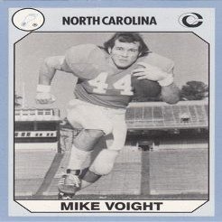 Sports Memorabilia Mike Voight Football Card (North Carolina) 1990 Collegiate Collection No.171