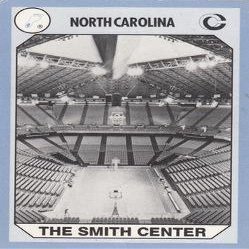 Autograph Warehouse Tar Heels The Smith Center Basketball Card (North Carolina) 1990 Collegiate Collection No.199