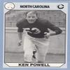 Sports Memorabilia Ken Powell Football Card (North Carolina) 1990 Collegiate Collection No.124 view 1