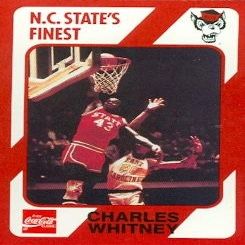 Sports Memorabilia Charles Whitney Basketball Card (N.C. North Carolina State) 1989 Collegiate Collection No.139