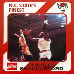 Autograph Warehouse Charles Shackleford Basketball Card (N.C. North Carolina State) 1989 Collegiate Collection No.36