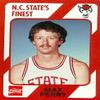 Autograph Warehouse Max Perry Basketball Card (N.C. North Carolina State) 1989 Collegiate Collection No.177 view 1