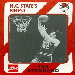 Sports Memorabilia Tim Stoddard Basketball Card (N.C. North Carolina State) 1989 Collegiate Collection No.50