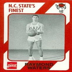 Autograph Warehouse Raymond Waters Basketball Card (N.C. North Carolina State) 1989 Collegiate Collection No.127