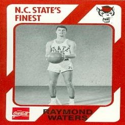 Autograph Warehouse Raymond Waters Basketball Card (N.C. North Carolina State) 1989 Collegiate Collection No.127