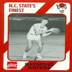 Autograph Warehouse Raymond Waters Basketball Card (N.C. North Carolina State) 1989 Collegiate Collection No.128