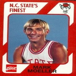 Autograph Warehouse Mark Moeller Basketball Card (N.C. North Carolina State) 1989 Collegiate Collection No.146