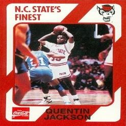 Sports Memorabilia Quentin Jackson Basketball Card (N.C. North Carolina State) 1989 Collegiate Collection No.151