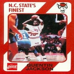 Sports Memorabilia Quentin Jackson Basketball Card (N.C. North Carolina State) 1989 Collegiate Collection No.151