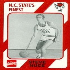 Autograph Warehouse Steve Nuce Basketball Card (N.C. North Carolina State) 1989 Collegiate Collection No.153