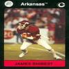 Autograph Warehouse James Shibest Football Card (Arkansas) 1991 Collegiate Collection No.56 view 1