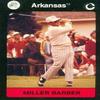 Autograph Warehouse Miller Barber Golf Card (Arkansas) 1991 Collegiate Collection No.9