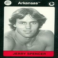 Sports Memorabilia Jerry Spencer Swimming Card (Arkansas) 1991 Collegiate Collection No.34