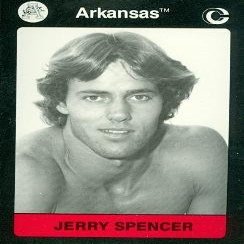 Sports Memorabilia Jerry Spencer Swimming Card (Arkansas) 1991 Collegiate Collection No.34