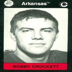 Autograph Warehouse Bobby Crockett Football Card (Arkansas) 1991 Collegiate Collection No.91