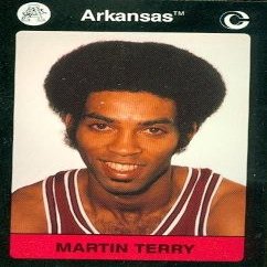 Autograph Warehouse Martin Terry Basketball Card (Arkansas) 1991 Collegiate Collection No.66
