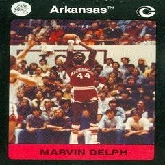 Sports Memorabilia Marvin Delph Basketball Card (Arkansas) 1991 Collegiate Collection No.44