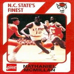 Sports Memorabilia Nathaniel Nate Mcmillan Basketball Card (N.C. North Carolina State) 1989 Collegiate Collection No.104