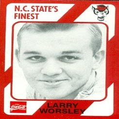 Autograph Warehouse Larry Worsley Basketball Card (N.C. North Carolina State) 1989 Collegiate Collection No.130