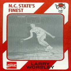 Sports Memorabilia Larry Worsley Basketball Card (N.C. North Carolina State) 1989 Collegiate Collection No.57