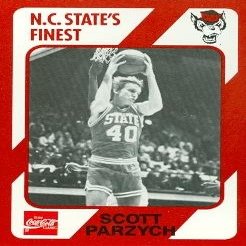 Sports Memorabilia Scott Parzych Basketball Card (N.C. North Carolina State) 1989 Collegiate Collection No.156
