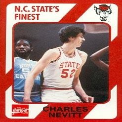 Sports Memorabilia Charles Nevitt Basketball Card (N.C. North Carolina State) 1989 Collegiate Collection No.107