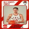Autograph Warehouse Dick Braucher Basketball Card (N.C. North Carolina State) 1989 Collegiate Collection No.24