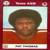Autograph Warehouse Pat Thomas Football Card (Texas A&M) 1991 Collegiate Collection No.61