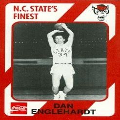 Autograph Warehouse Dan Englehardt Basketball Card (N.C. North Carolina State) 1989 Collegiate Collection No.84