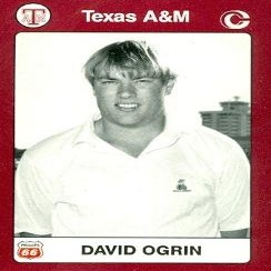Sports Memorabilia David Ogrin Golf Card (Texas A&M) 1991 Collegiate Collection No.91