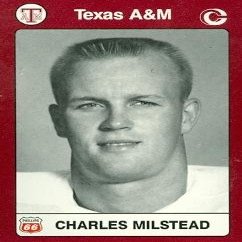 Autograph Warehouse Charles Milstead Football Card (Texas A&M) 1991 Collegiate Collection No.37
