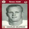 Autograph Warehouse Charles Milstead Football Card (Texas A&M) 1991 Collegiate Collection No.37 view 1