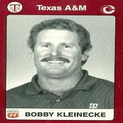 Autograph Warehouse Coach Bobby Kleinecke Tennis Card (Texas A&M) 1991 Collegiate Collection No.94