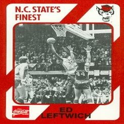 Autograph Warehouse Ed Leftwich Basketball Card (N.C. North Carolina State) 1989 Collegiate Collection No.112