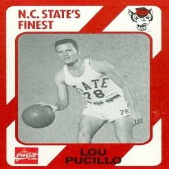 Sports Memorabilia Lou Pucillo Basketball Card (N.C. North Carolina State) 1989 Collegiate Collection No.173