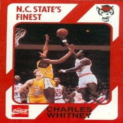 Sports Memorabilia Charles Whitney Basketball Card (N.C. North Carolina State) 1989 Collegiate Collection No.138