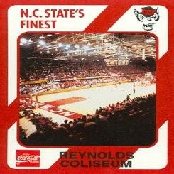 Autograph Warehouse Reynolds Coliseum Basketball Card (N.C. North Carolina State) 1989 Collegiate Collection No.190