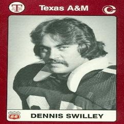 Autograph Warehouse Dennis Swilley Football Card (Texas A&M) 1991 Collegiate Collection No.75
