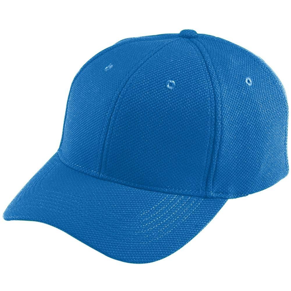 Augusta Sportswear Youth Adjustable Wicking Mesh Cap OS Royal