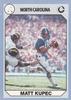 Autograph Warehouse Matt Kupec Football Card (North Carolina) 1990 Collegiate Collection No.51 view 1