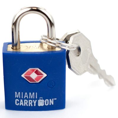 TLL03P Miami Carry-on TSA Locks - 1 Lock 2 Keys - Dark Blue