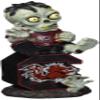 FOCO South Carolina Sitting On Logo Zombie With Football view 1