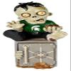FOCO Forever Collectibles Michigan State Spartans Zombie Figurine - Bank view 1