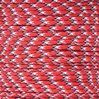 Paracord Planet 550 LB Type III 7 Strand 4mm Tactical Cord with Choices of 10, 20, 25, 50, 100, Feet Hanks or 250 & 1000 Foot Spools with 3/8 Inch Black Buckles  Over 300 Colors to Choose from