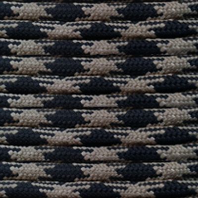 Paracord Planet 550 LB Type III 7 Strand 4mm Tactical Cord with Choices of 10, 20, 25, 50, 100, Feet Hanks or 250 & 1000 Foot Spools with 3/8 Inch Black Buckles  Over 300 Colors to Choose from